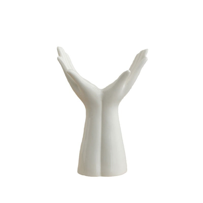 Embrace - Ceramic Hand Vase